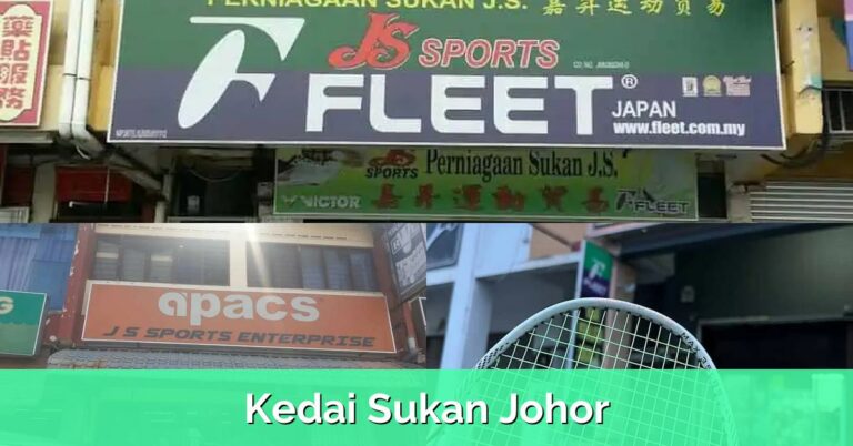 3 Kedai Sukan Johor