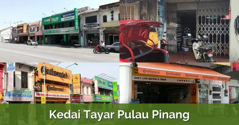 9 Kedai Tayar Pulau Pinang
