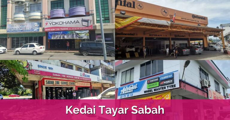 10 Kedai Tayar Sabah